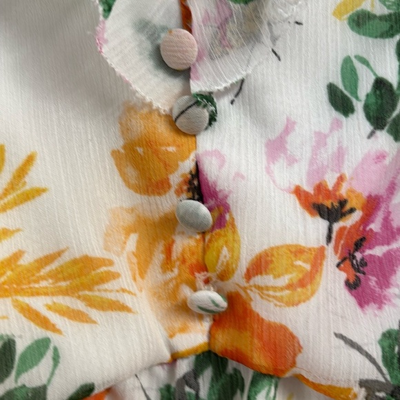 Torrid Ladies Baby Doll Style Top With Adjustable Straps Size 3 - Picture 2 of 14